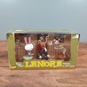 Lenore Dark Horse Deluxe Roman Dirge PVC Set Taxidermy Ragamuffin Figure